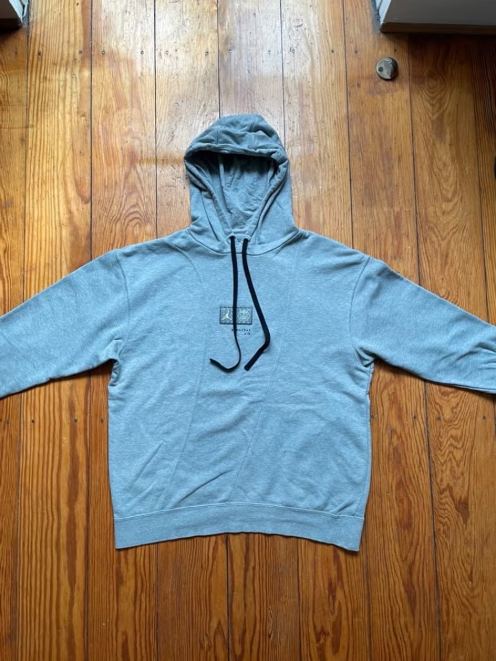 Nike Jordan x PSG Hoodie — Gray, Size M